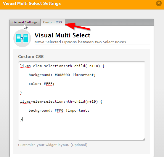 Visual Multi Select: Add background colors on selected options Image 1 Screenshot 30