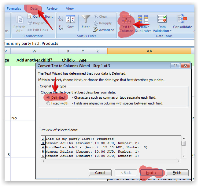 Output when using Purchase Order Tool is consolidated into one column only Image 1 Screenshot 30