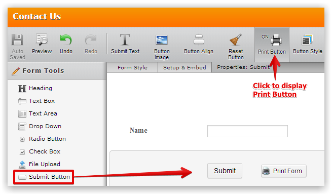 When I print out a submission can there be an easier way to print it as the actual submission? Image 1 Screenshot 20