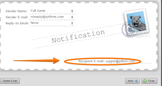 how can i change the default email address of form submission Image 1 Screenshot 20