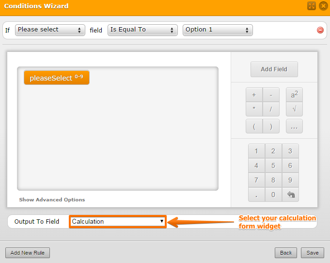 Is it possible to add conditional logic into payment integration to show values base on selection Screenshot 61