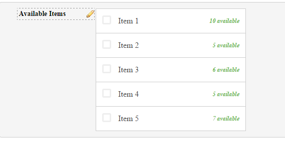 Is there a way to turn form list items on and off? Image 1 Screenshot 20