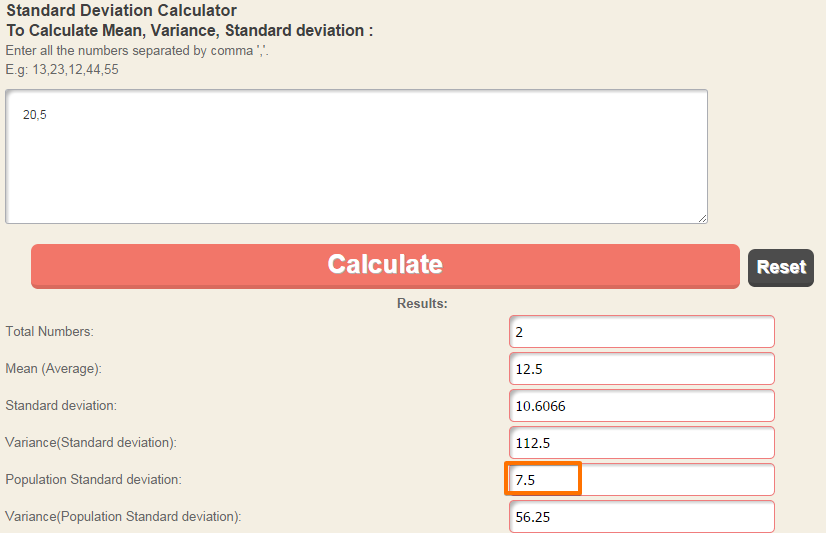 How to Calculation Standard Deviation of the Numbers Image 1 Screenshot 20
