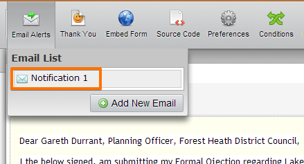 How to change the recipient email? Image 2 Screenshot 61