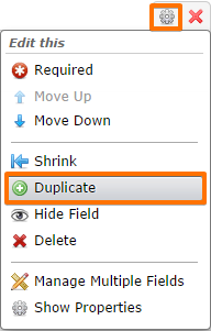 How to duplicate fields? Image 1 Screenshot 40