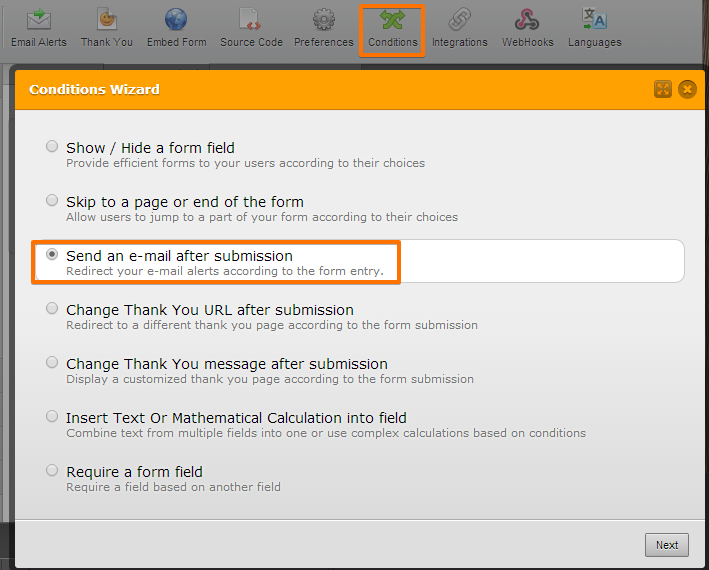 How can we restrict the notifier to get Email for restricted people? Image 2 Screenshot 41