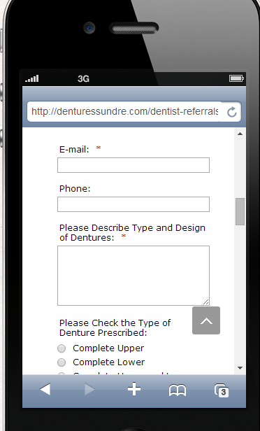 How to make a form mobile optimized? Image 2 Screenshot 41