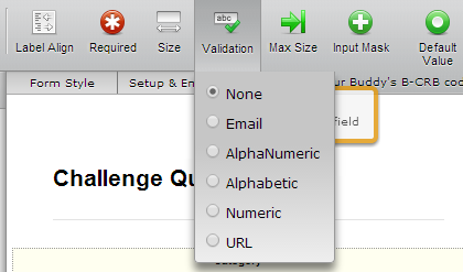 Is there a way to validate a text field where it has to be a certain number of digits? Image 1 Screenshot 30