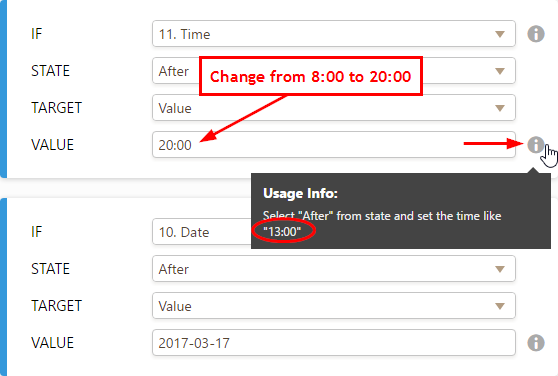 My conditions for the Date and Time Fields are not triggering Image 1 Screenshot 20