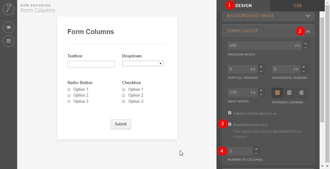 How to properly set up a form columns? Image 1 Screenshot 20