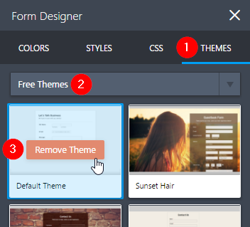 The dark color scheme style is not applying to my form Image 2 Screenshot 51