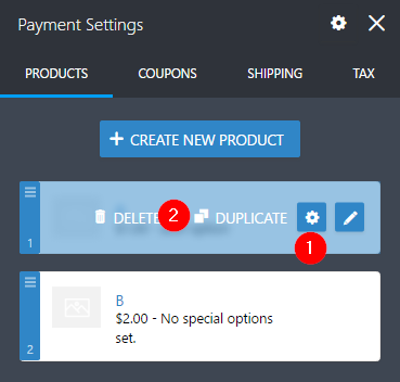 Payment Field: Ability to have own options saved as a Preset Image 1 Screenshot 20