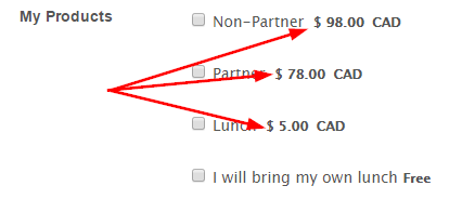 How can I edit the dollar amounts of the products in the PayPal option? Image 1 Screenshot 30