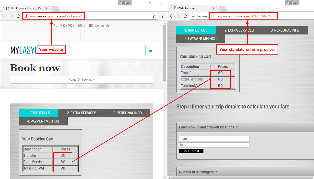 Input fields are not passed to the Text Field when viewed on an embedded form Image 1 Screenshot 20