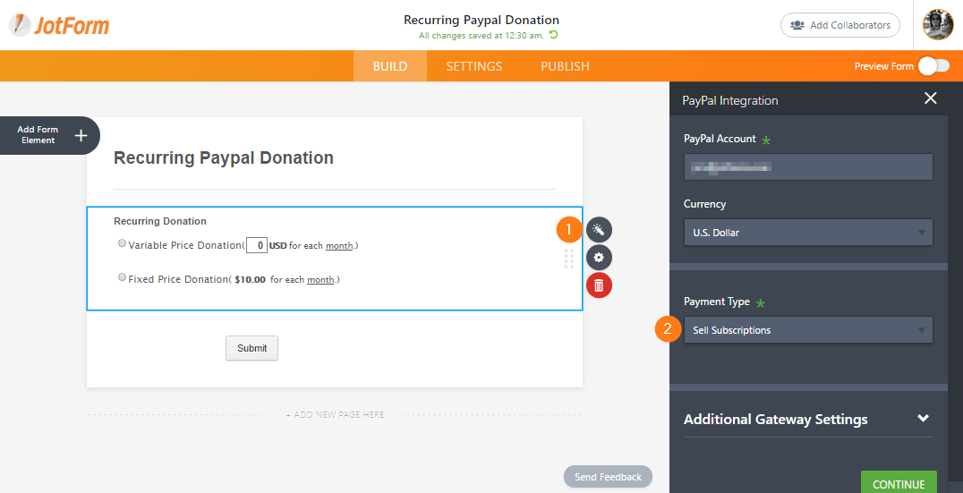 How can I set up a recurring monthly donation? Image 1 Screenshot 30