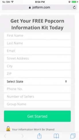 Why is the dropdown styling different when the form is viewed from iOS? Image 1 Screenshot 20
