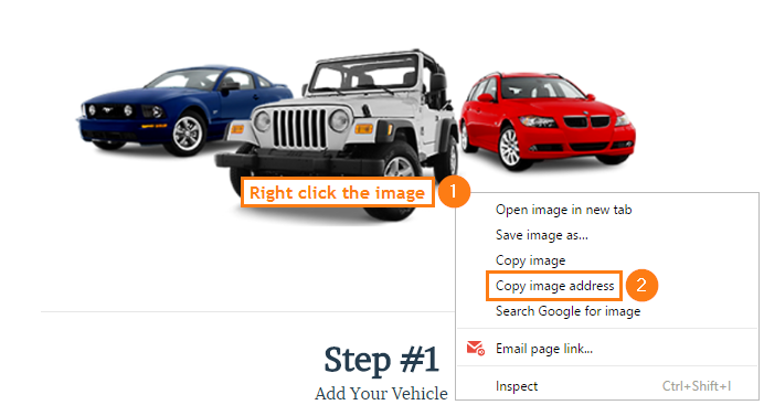 How can I get the url from an image I uploaded to the form? Image 1 Screenshot 20