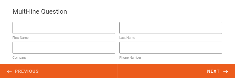 Kortti-lomakkeet: Miten käyttää monirivisiä kysymyksiä Image-3