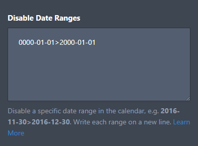 How can I setup a date field that only allows the last day of the month? Image 1 Screenshot 20