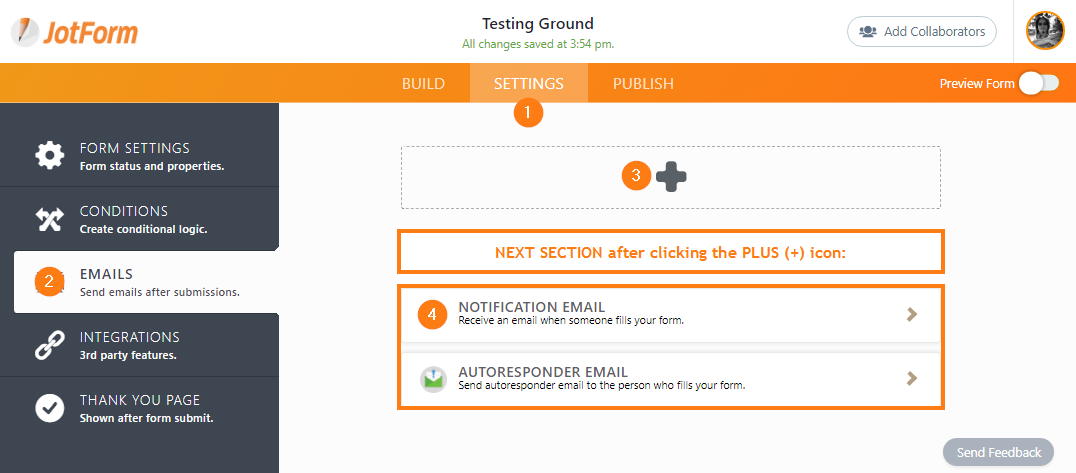 The Autoresponder Is Used When You Need To Send A Confirmation Email To The User Who Submitted The Form