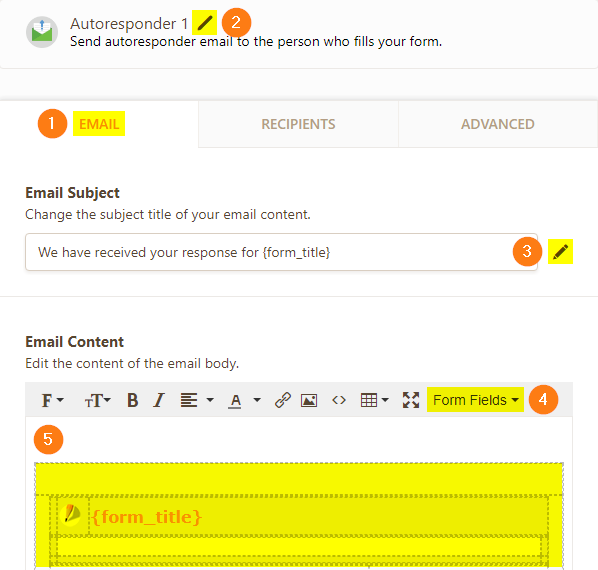 add text with recommendation into autoresponder Image 1 Screenshot 20