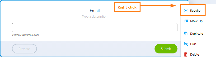 How can I set the email field as required? Image 1 Screenshot 40