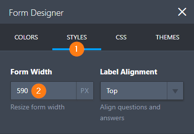 How can I make my form wider and font larger? Image 2 Screenshot 51