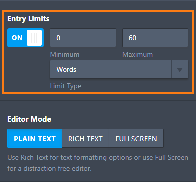 How can I word wrap the contents of the Long Text Entry with Rich Text mode enabled? Image 2 Screenshot 41