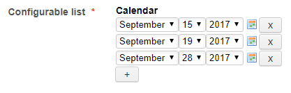 Is there a widget that would allow me to have users select multiple dates on a calendar while allowing subsequent users to also select the same dates? Image 1 Screenshot 20
