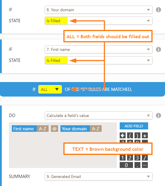 Click to enlarge Auto-Generate Email Addresses
