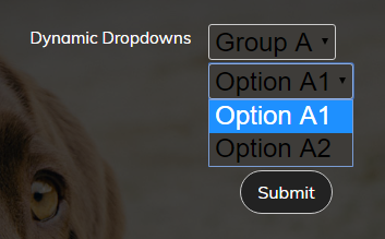 How can I change the background of the Dynamic Dropdown Widget? Image 1 Screenshot 20