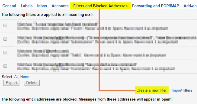 email spam