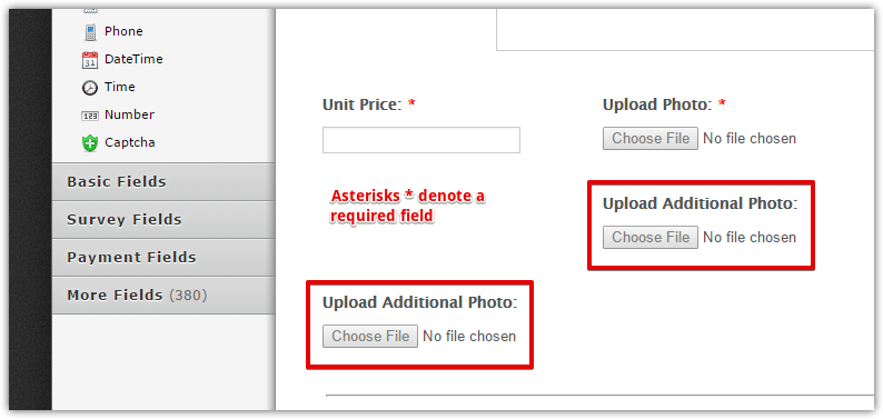 A non required field shows up as required Image 1 Screenshot 20