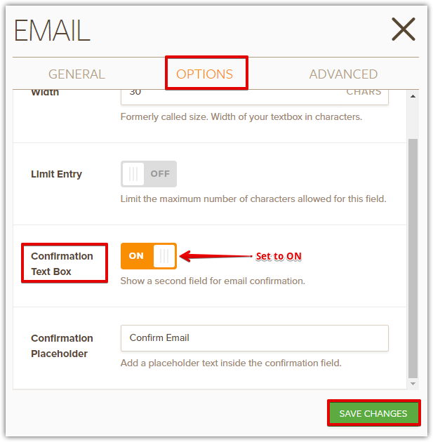 How can I setup an email confirmation field? Image 2 Screenshot 51