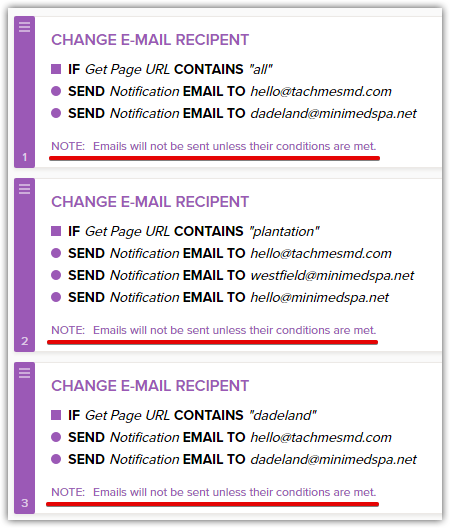 Forms not sending email notifications Image 1 Screenshot 20