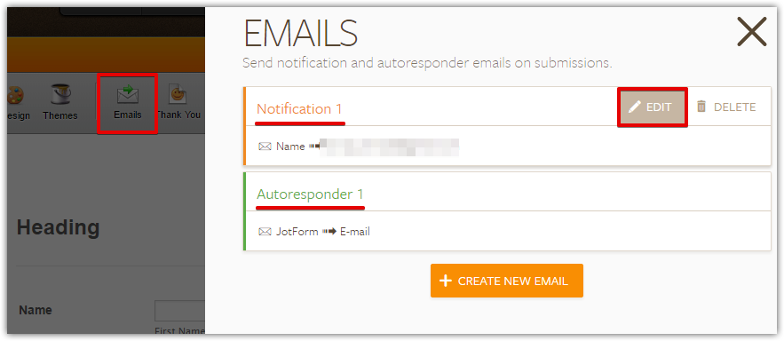 How can I remove the JotForm branding on email notifications? Image 1 Screenshot 30