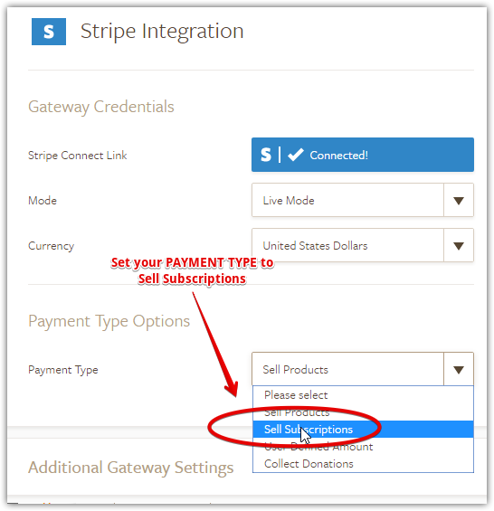 Is it possible to setup monthly recurring payments with Stripe? Image 1 Screenshot 30
