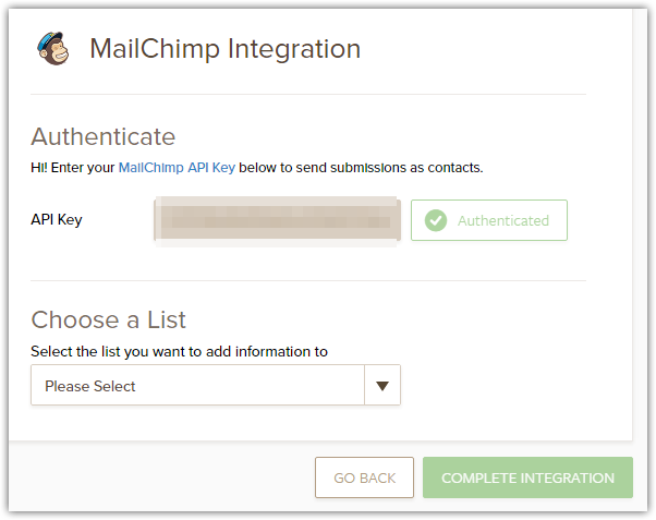 Trying to integrate with mailchimp  Image 1 Screenshot 20