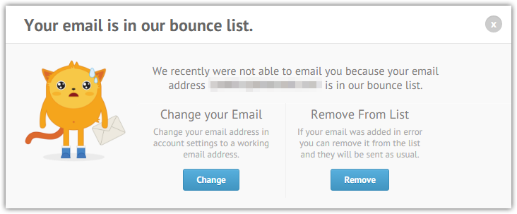 Is there a way to be notified when an email is in the Bounce List? Image 1 Screenshot 20