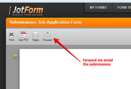 Unable to forward submission via email in the submissions page Image 4 Screenshot 83