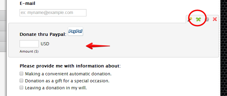 I created a form but paypal payment button is not showing when I sent form to clients Image 1 Screenshot 60