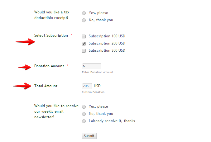Paypal Integration: Subscription option with Other box to add a custom amount Image 1 Screenshot 30