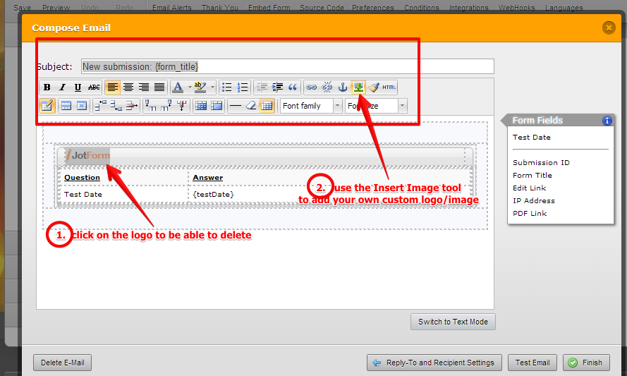 Email Header Editing Image 1 Screenshot 40