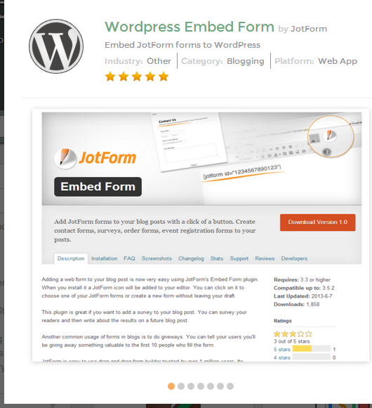 Best way to embed form to Wordpress website Image 1 Screenshot 20
