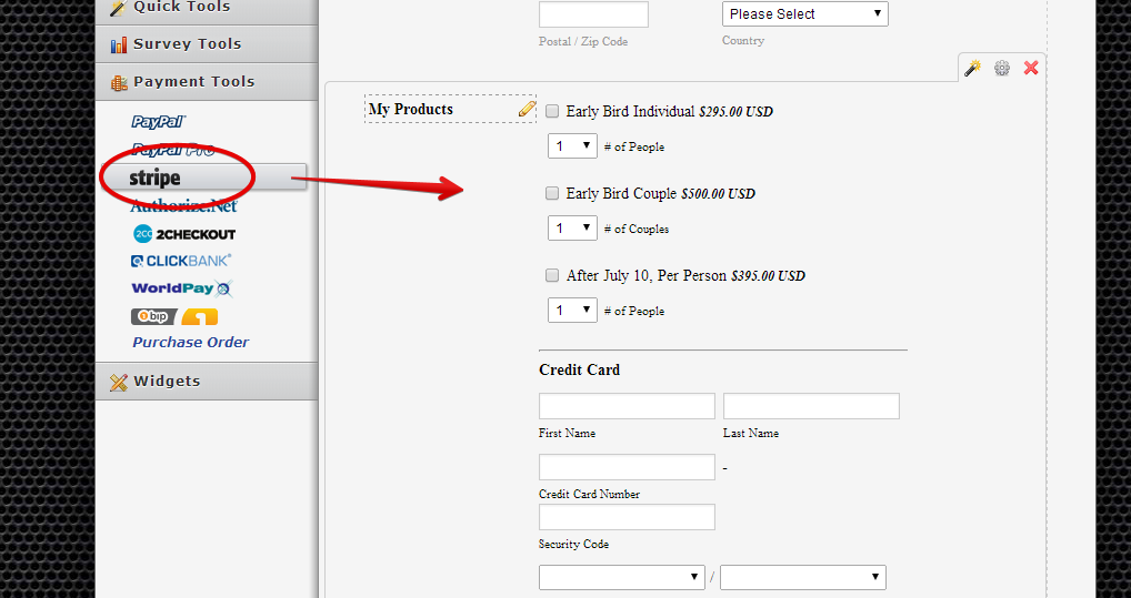 Can I use a different payment method for each form? Image 3 Screenshot 62