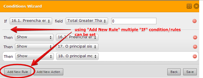 How to add more rules in the Conditions Image 1 Screenshot 20