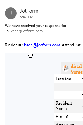 We are not receiving submitted email values in our autoresponders Image 2 Screenshot 41