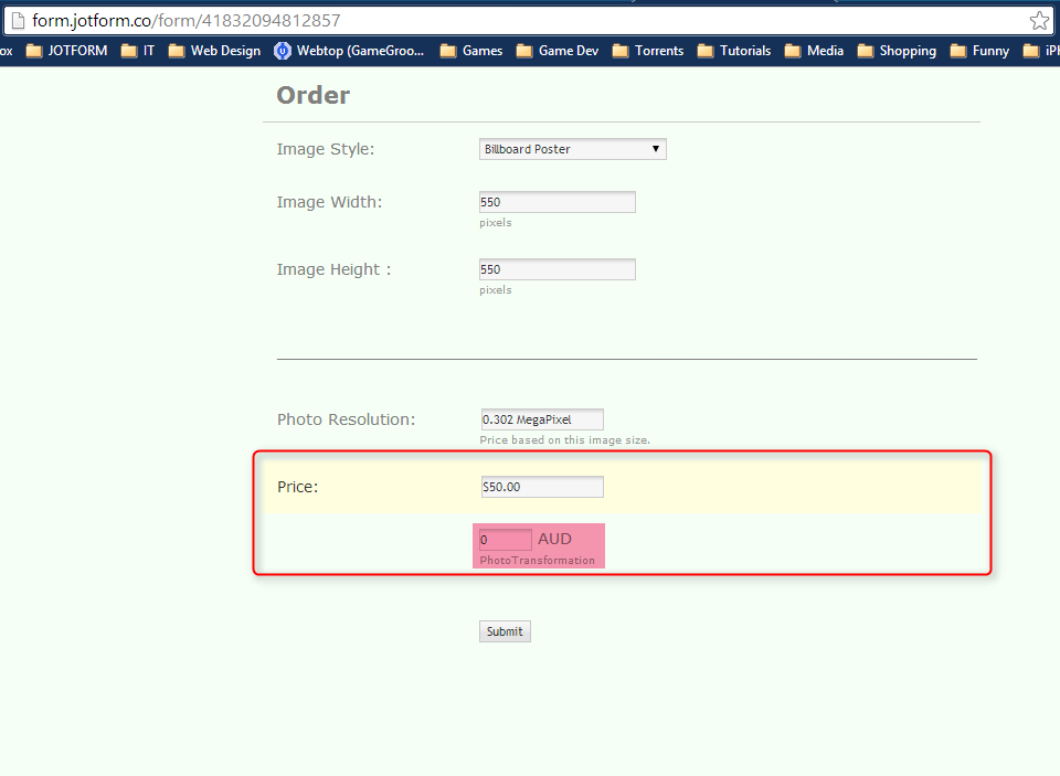 Bug   Calculation Widget does not carry over Price to Payment Integration when $ symbol is used Image 3 Screenshot 62