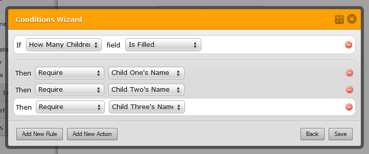 Why will the show/hide field NOT work with a required condition field? Image 2 Screenshot 41