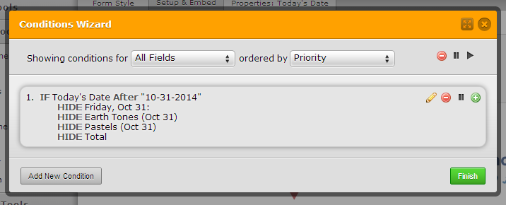 Disable (or hide) some fields on a form after a specified date and time Screenshot 20